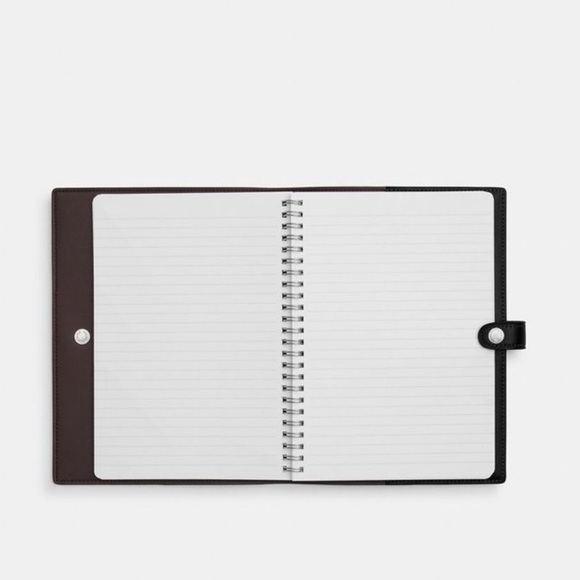 NWT Coach Outlet Notebook  Heart Bolt Print - Picture 2 of 4